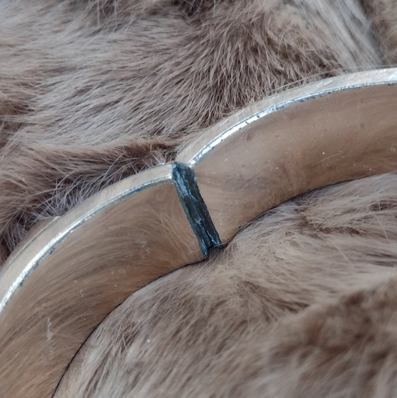 Antique Gold Filled Engraved Locking Belt Bracelet 1900s - Picture 8 of 9